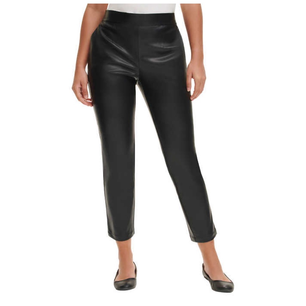 DKNY Jeans Women's Faux Leather Pant